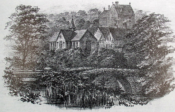 Sketch and Jesmond Dean Banqueting Hall as it was